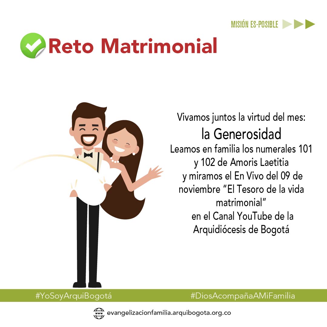 Reto 10 noviembre matrimonial