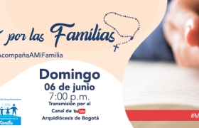 Rosario por las familias